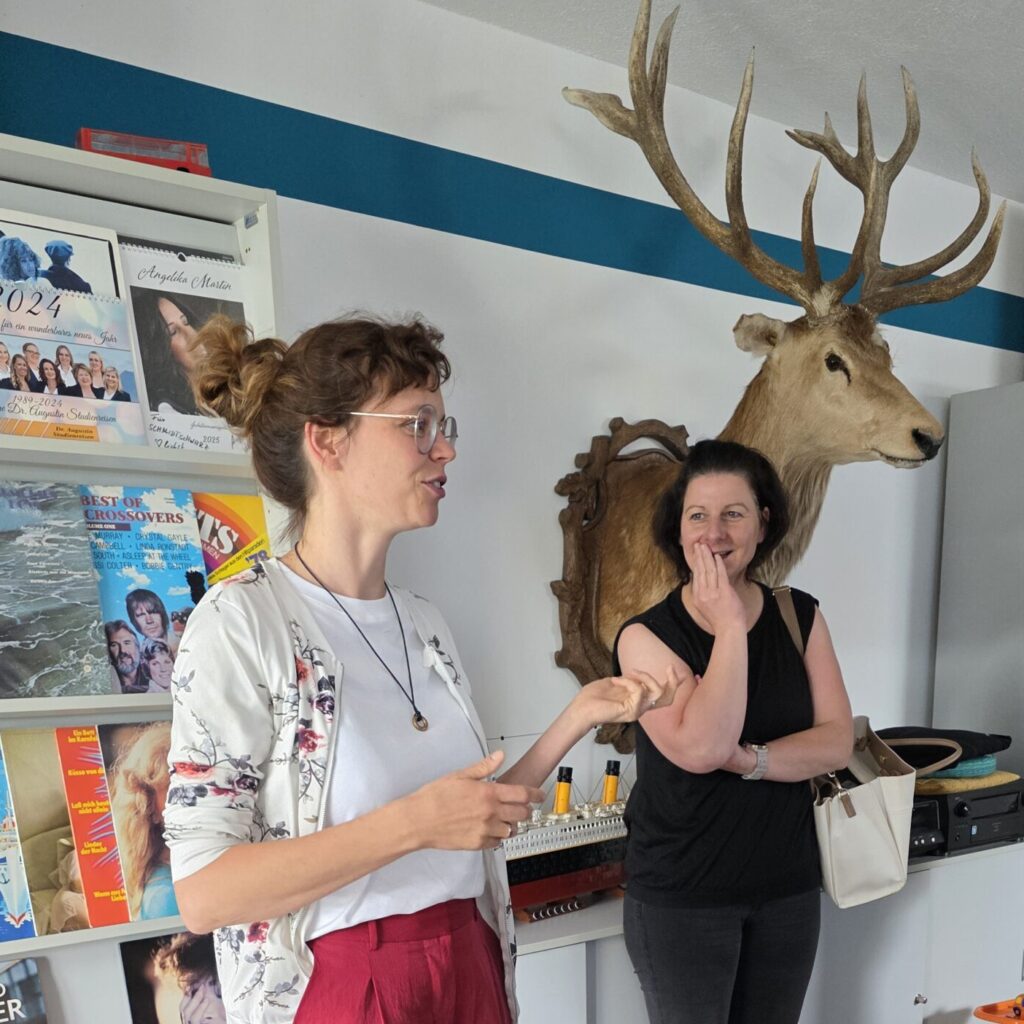 Danka Schmidt a Caroline Miersch, Foto Christine Gutter