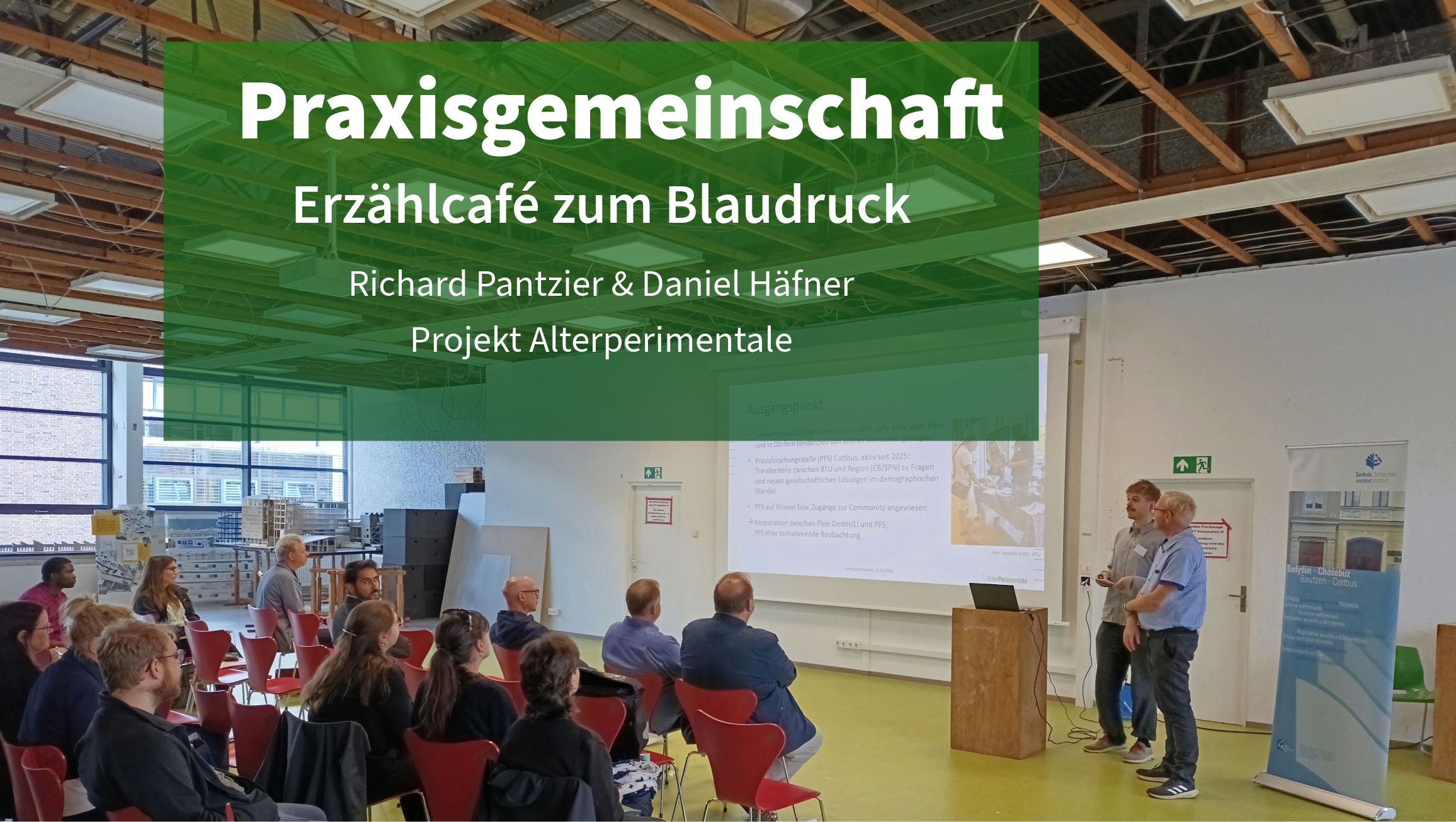 Vortrag Praxisgemeinschaft: Erzählcafé Blaudruck